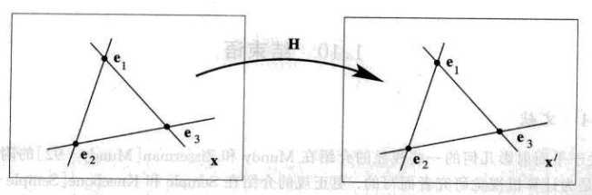 平面射影变换的不动点与直线